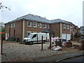 New house under construction on Houndsfield Lane