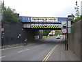 Railway bridge over Highgate Road (A4540)