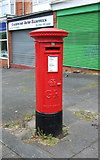 SP0980 : George V postbox on Highfield Road, Yardley by JThomas