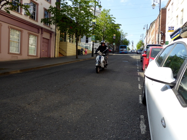 Scooter rider, Derry / Londonderry