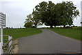 Road towards Milton Leys farm. Part of Hanslope Circular ride.