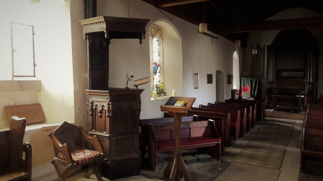 Inside St Peter, Marsh Baldon