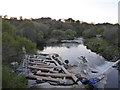 New fish ladder on River Avon (Lanarkshire) at Millheugh