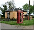 K6 telephone box in Wilby village