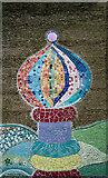 TQ1869 : Mosaic, Canbury Passage, Kingston-upon-Thames by Jim Osley