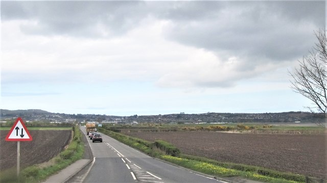 Northern end of the dual carriageway on the A21