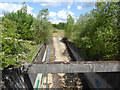 Old sand pit underpass ramp