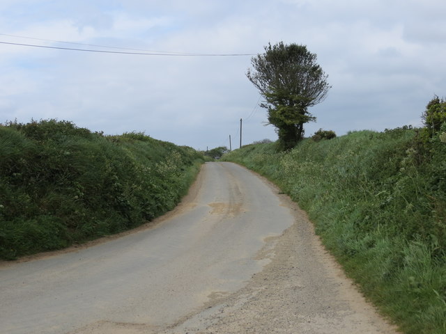 Road near Halonoeth