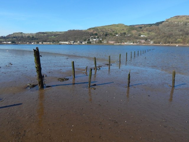 Posts on the shore
