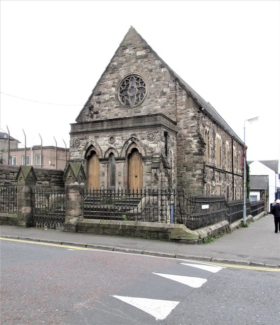 Church building on the corner of West Street and Mary Street, Newtownards