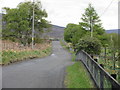 The Glen Esk road