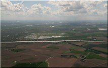 TF3639 : The Haven, Hobhole Drain and Frampton Marshes: aerial 2017 by Chris