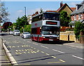 Double-decker bus, Cainscross Road, Stroud