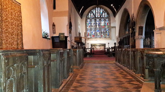 St Michaels, Steventon: nave