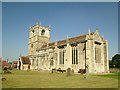SE6538 : Skipwith  Parish  Church  St  Helen's by Martin Dawes