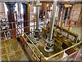 SK2625 : Claymills Victorian Pumping Station, AB Engine House Packing Platform by David Dixon
