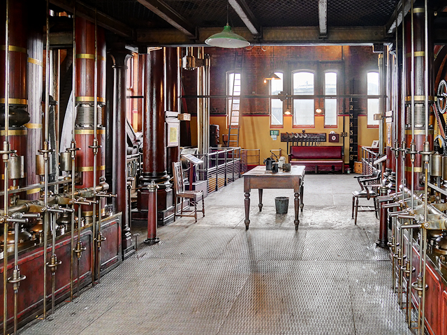 Driving Floor, CD Engine House at Claymills Victorian Pumping Station