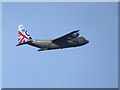 SU2052 : C-130 over Salisbury Plain by Stefan Czapski