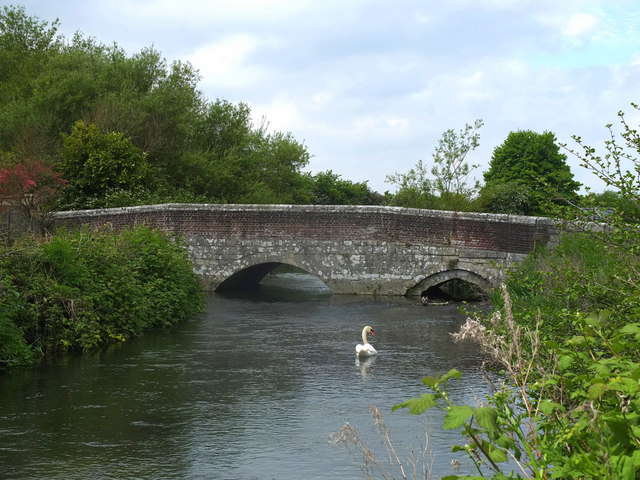 Bridge over The Frome, Westleaze, North Dorchester