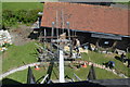 Installing the tail wheel track at Chinnor Mill