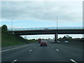 A1(M) nears York Road overbridge at Wetherby