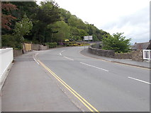 SS7249 : Lynmouth Hill - viewed from Watersmeet Road by Betty Longbottom