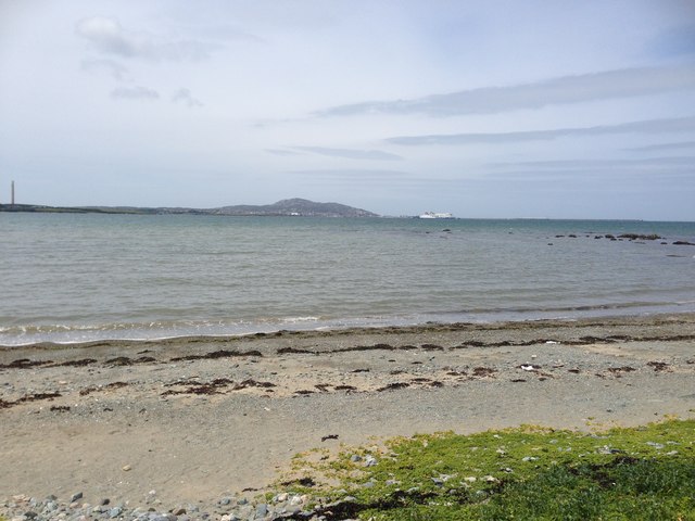 View to Holyhead from the Wales Coast Path