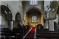 SK8997 : Interior, St John the Baptist church, Northorpe by Julian P Guffogg