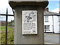 Churchyard Walk plaque, St Mary