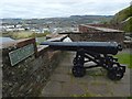 NS3974 : Dumbarton Castle: Duke of York's Battery by Lairich Rig