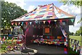 Decorated shelter