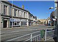 Mansfield - Albert Street - view NW from Midworth Street junction