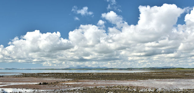Clouds over Strangford Lough