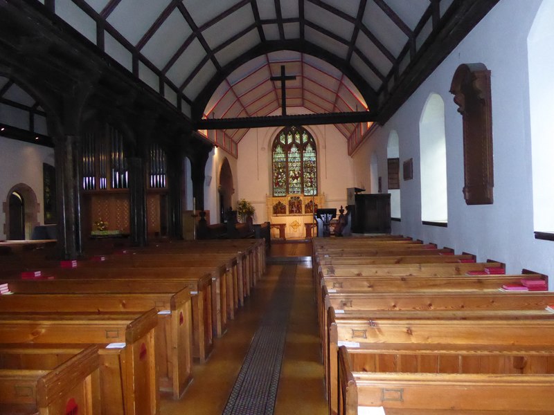 Interior of St Mary the Virgin Church,... © Marathon cc-by-sa/2.0 ...