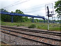 Footbridge over the railway