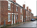 Stanton Hill - terraced housing on Cross Row