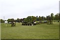 ST8182 : Badminton Horse Trials 2017: cross-country fence 17 - Mirage Pond by Jonathan Hutchins