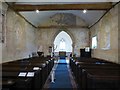 Interior of Stoke Orchard church