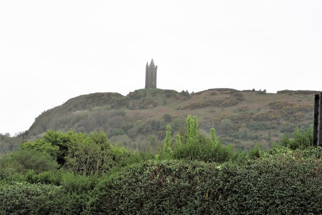 The 'Crag' of the Scrabo 'Crag and Tail' feature