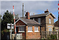 Signal box and Station House, Station Road, Burton Agnes