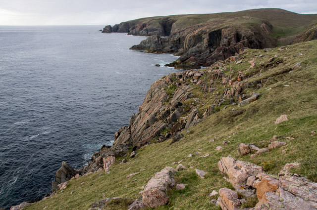 Cliffs west of Dunan Beag
