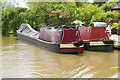 Narrowboats at Barbridge