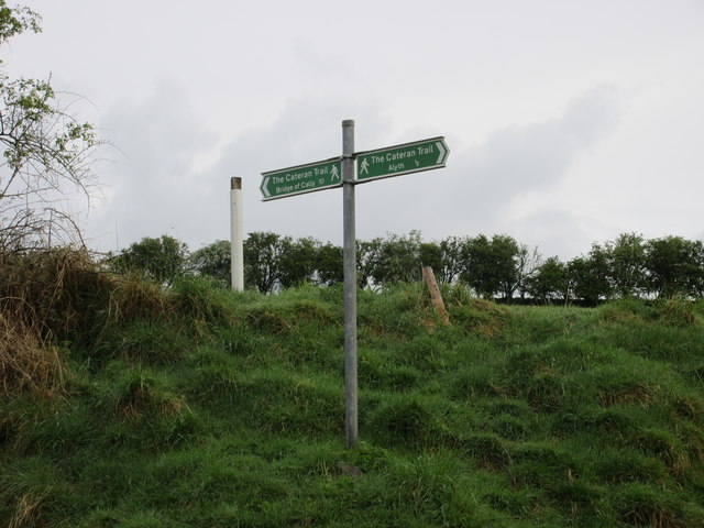 Cateran Trail signpost