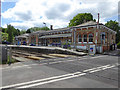 North Camp station building, platform side