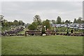 ST8083 : Badminton Horse Trials 2017: cross-country fence 5a - staircase by Jonathan Hutchins