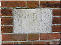 War Department boundary stone on Barracks Gate, Bushy Park