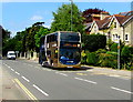 Stagecoach Gold double-decker bus in Cainscross, Stroud