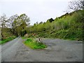 Large lay-by on the road from Cwm Pennant