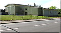 SO8305 : Marling School Sports Hall, Stroud by Jaggery
