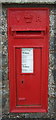 Close up, Victorian postbox on West High Street, Lauder